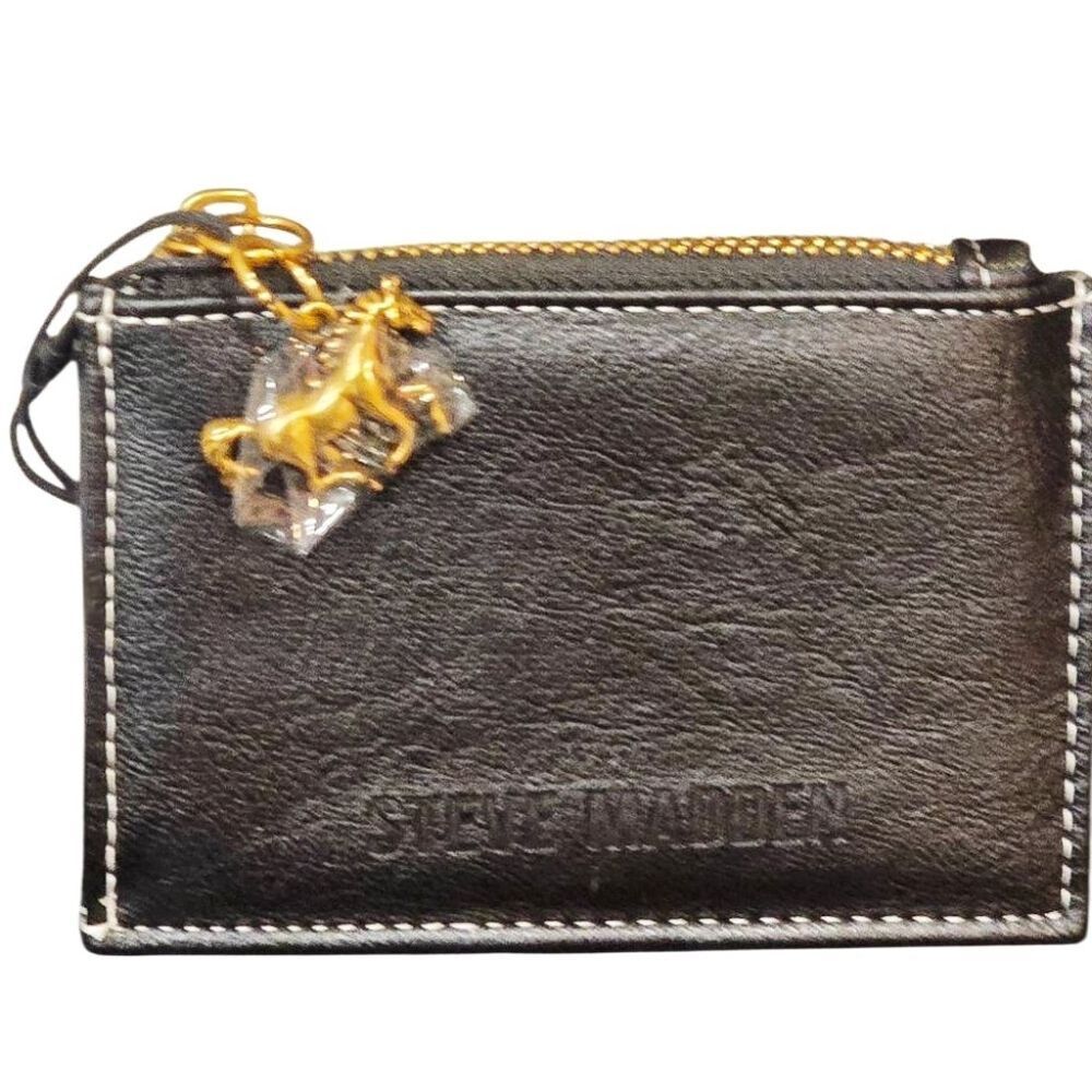 Steve Madden BDoris Card Case- Black - Picture 2 of 5